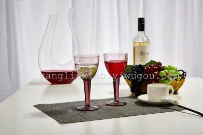 Special Wholesale Glass Red Wine Goblet Wine Cup Champagne High Glass Craft Decoration