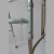 Medical aluminum alloy medical aid walker crutch elbow five sections two crutches medical supplies.