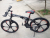 Bike 26-inch land rover folding damping 21 speed disc brakes variable speed mountain bike 6 ring factory direct selling