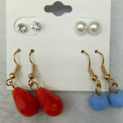 South Korea all-match creative jewelry earrings earrings jelly color female