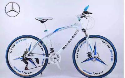 Bike 26 \"21 speed mountain bike three-blade variable speed high carbon steel mountain bike factory direct selling