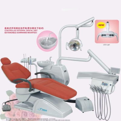 The dental integrated dental comprehensive treatment machine with the compensation bit lower hanging type.