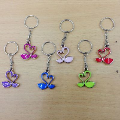 Plastic Keychains of Various Styles Can Be Customized for Processing