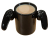 Game over Gamepad Ceramic Coffee Cup Creative Game Machine Ceramic Cup