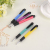 Manufacturers push oil pen wholesale plastic shell ball pen simple gift advertising pen custom can print LOGO