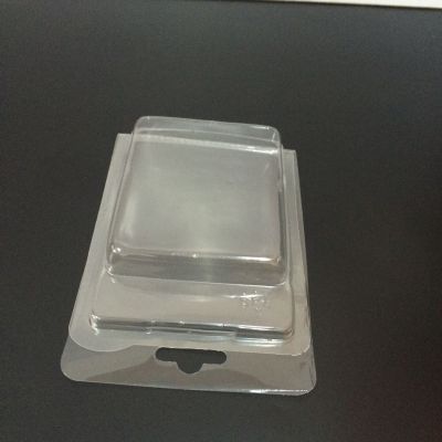 Folding blister box transparent PVC blister shell packaging box custom