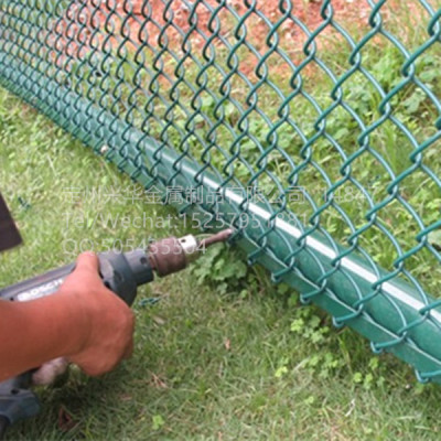 Hot Sale Chain Link Fence,Diamond Mesh PVC Coated Wire Chain Link Fence, Galvanized Wire Chain Link Fence