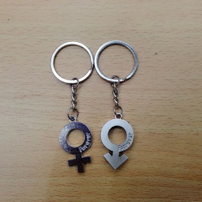 Couple Matching Fashion Keychain Key Pendants