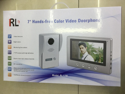 RL 7 inch hands-free color video doorphone