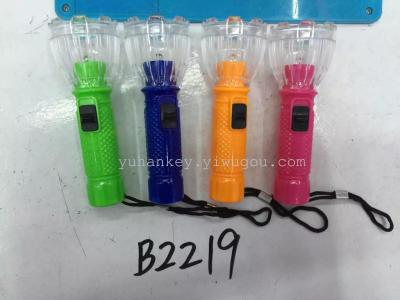 Small commodity wholesale B2219 flashlight