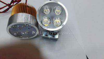 Motorcycle Light LED Headlight Four Beads Highlight Car Light