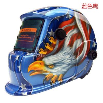 DZT blue eagle solar automatic light-changing welding mask