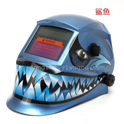 DZT shark solar automatic light-changing welding mask