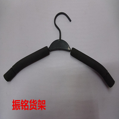 Children's direct selling children black sponge clothes hanger