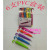 6 PVC boxed lucky umbrella pen umbrella ballpoint pen spray stickers umbrella gift pen