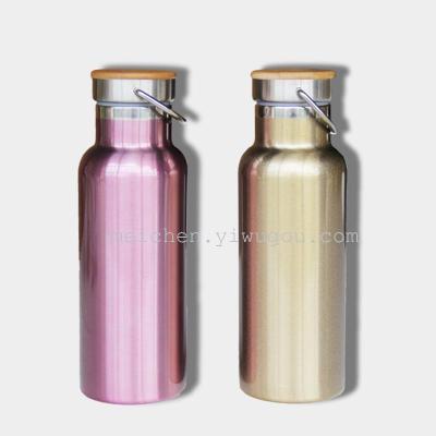 High Vacuum Insulation Sports Kettle Portable Vacuum Cup Can Be Customized for 24 Hours