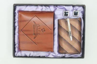 Men tie wallet Cufflinks Gift Set