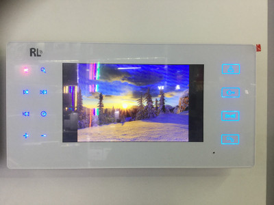 Soft music super thin 7 Inch Touch screen video can be visible doorbell SD7NF/SD7NM