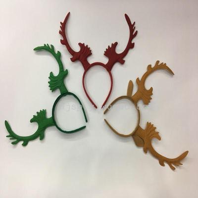 Children's Christmas antlers antlers head hoop buckle for Christmas