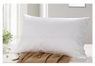 White goose feather pillow cotton velvet pillow star hotel feather pillow pillow cervical pillow