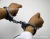 Soft material handcuff stretchable handcuff safety handcuff TPR Soft rubber handcuff