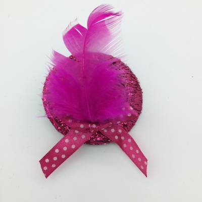 Stage performance children hair accessories top hat hairpin temperament hair card bowknot headdress hair accessories wholesale manufacturers direct sales