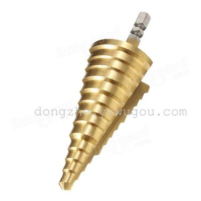 You know dzt6-35 hexagonal handle straight groove step drill drill