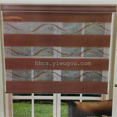 Customized Home Living Room and Hotel Art Gallery Boutique Jacquard Soft Gauze Curtain Fabric Finished Wholesale and Retail Roller