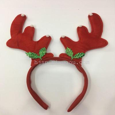 Christmas decoration antlers antlers head hoop buckle cartoon animal