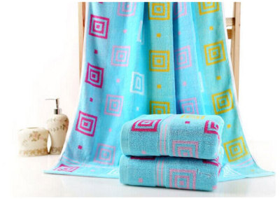 32 strands of yarn dyed cotton towel towel set back word towel