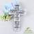 Retro Alphabet Cross Wall Decorations Exquisite Wooden Religious Decoration Pendant