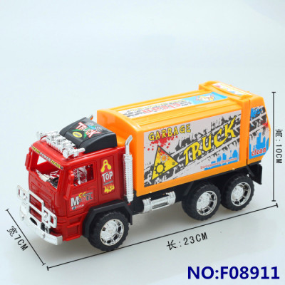 Manufacturers selling toy car inertia engineering vehicle garbage truck cleaning car toys