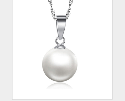 A deep sea pearl necklace Korea selling shell pearl beads wholesale factory direct selling Taobao pendant Pendant