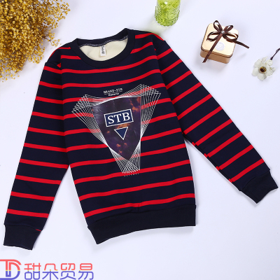 2018new children's clothing wholesale Korean children long sleeved T-shirt sweater thick tide