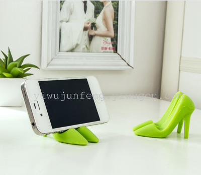 Mini multi-function high heels mobile phone table decoration QJ.