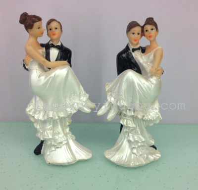 New Home Decoration Wedding Celebration Decoration Furnishings Resin Decorations Couple Characters