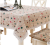 Lianyi fabric table cloth cotton plaid tablecloth pastoral coverings table cloth