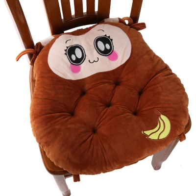 Seven needle crystal cashmere cartoon cushion cushion chair sofa cushion pad