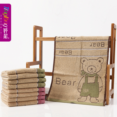 cotton small towelcartoon bear children's water absorbent soft supermarket specializing in maternal and infant store