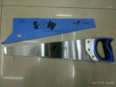 Double color stainless steel hand saw, waist saw, saw, saw the fruit