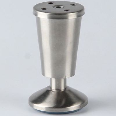 Cup type stainless steel cup stainless steel cup type cabinet foot wire drawing nickel sofa foot
