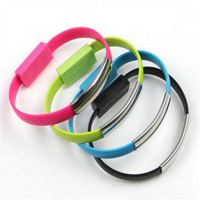 Ring data line apple Android smart phone USB Bracelet line creative charging line wrist data line