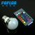 3W / Blister packaging / RGB colorful / remote LED bulb lamp / intelligent lamp / LED remote control bulb / 