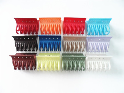 Manufacturers selling 6.5 cm sticky drill keel grip clip plastic hairpin hair