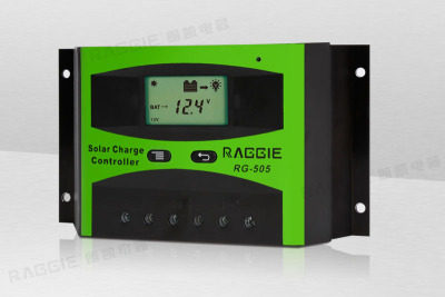 Solar intelligent controller RG-505 (30A)12V/24V automatic identification PWM