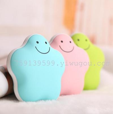 Lucky star hand warmer hand warmer BMW mobile power mini portable charging charging treasure cartoon caromb