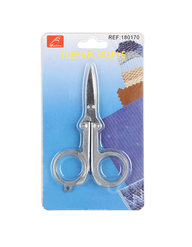 可折叠剪刀办公室家用剪刀钓鱼剪便携式旅行多功能不锈钢小剪刀