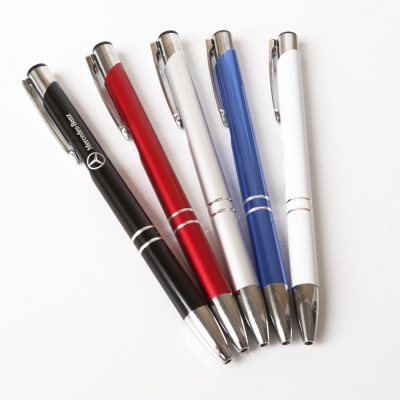 Hot metal ball pen pen advertising business office custom lettering