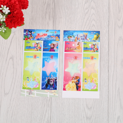 Ice stick: a single 4*9cm refreshing card 2 pieces of hot weather to cool paste