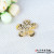 Flower Type Brooch Accessories Ornament Multi-Layer Iron Flower, Decorative Craft Accessories Connection